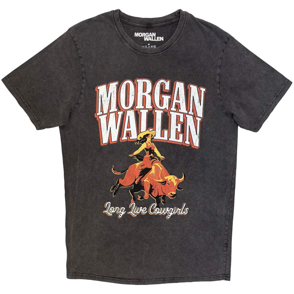 Morgan Wallen - Long Live Cowgirls Herren TShirt - Grau